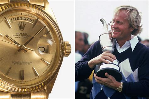 jack nicklaus gold rolex watch is set for auction|Jack Nicklaus gold Rolex.